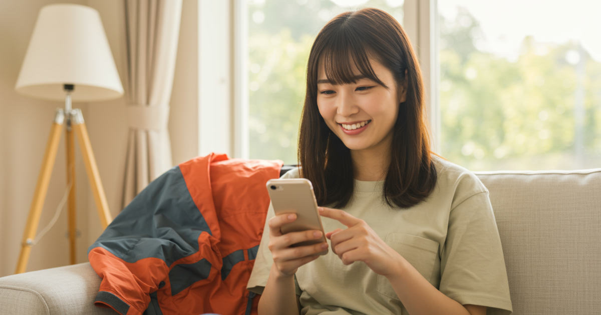 女性　ソロキャンプ　防犯