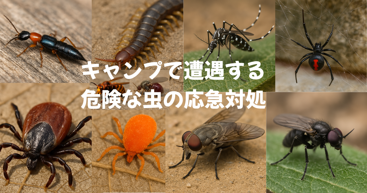 虫　応急処置
