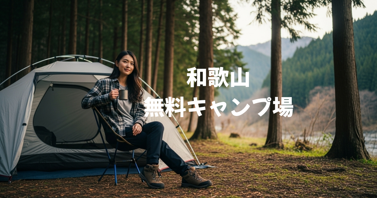 和歌山　無料キャンプ場　おすすめ
