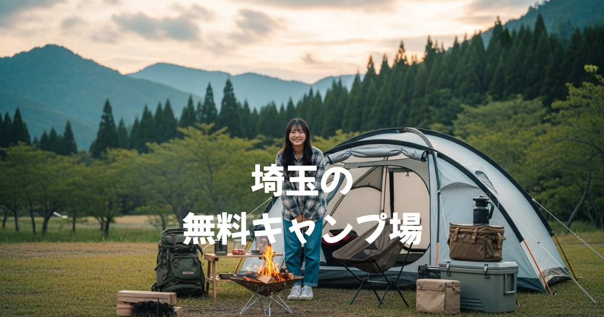 埼玉の無料キャンプ場