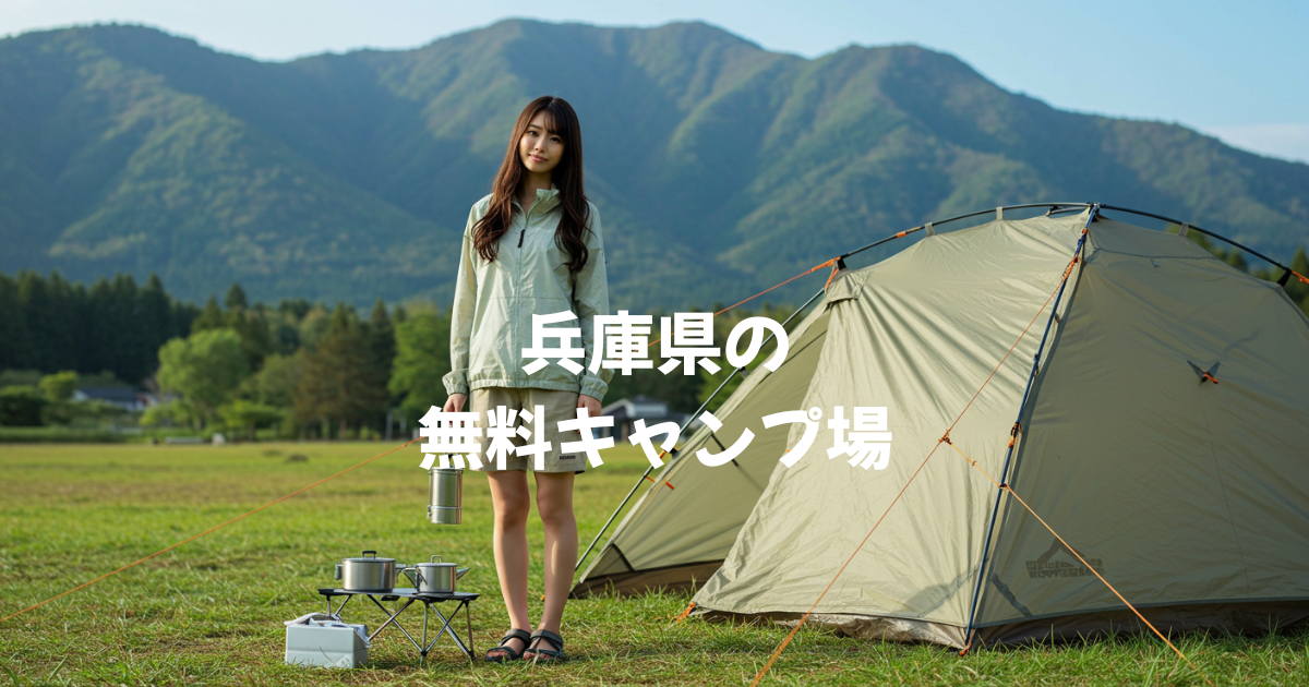 兵庫県の 無料キャンプ場