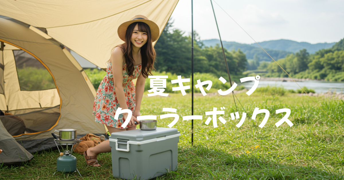 夏キャンプ　クーラーボックス　おすすめ