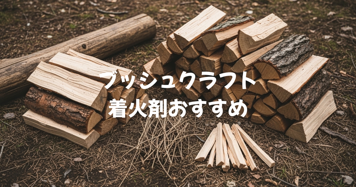 ブッシュクラフト　着火剤