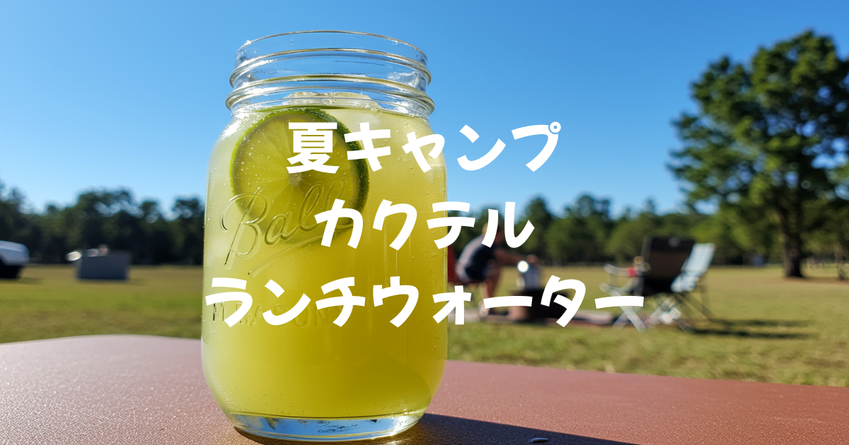キャンプ　夏カクテル　海外発祥