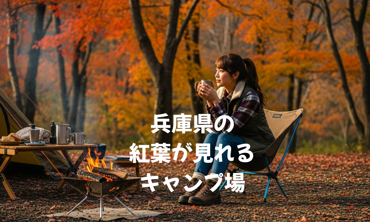 兵庫県の紅葉が見れるキャンプ場