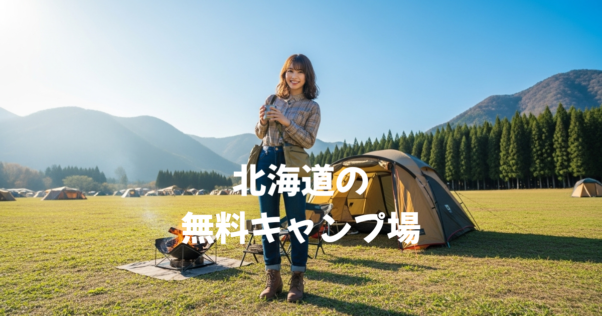 北海道の無料キャンプ場