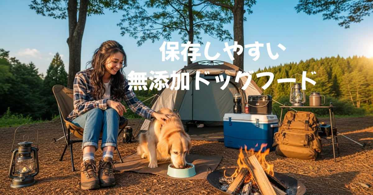 保存しやすい無添加ドッグフード