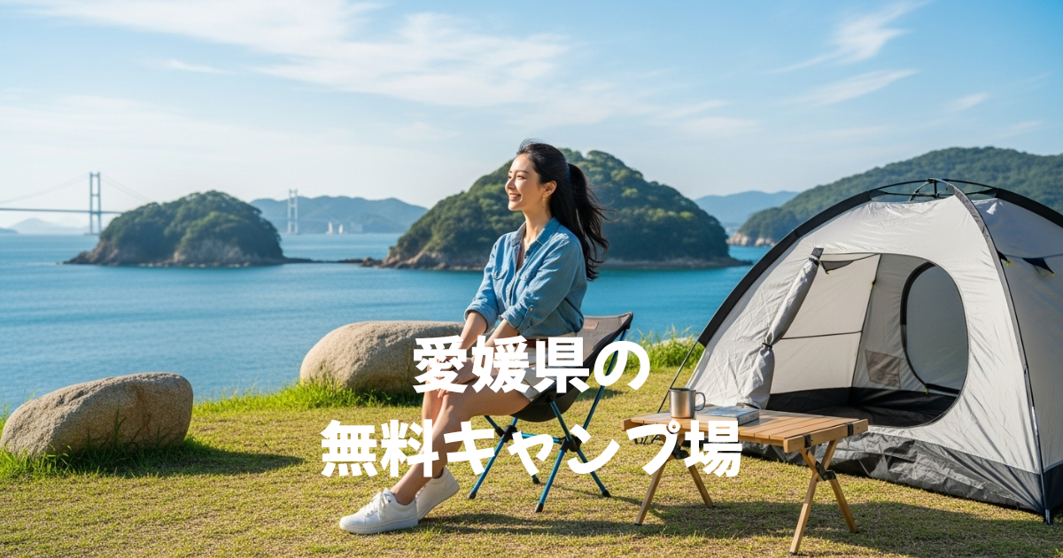 愛媛県の無料キャンプ場