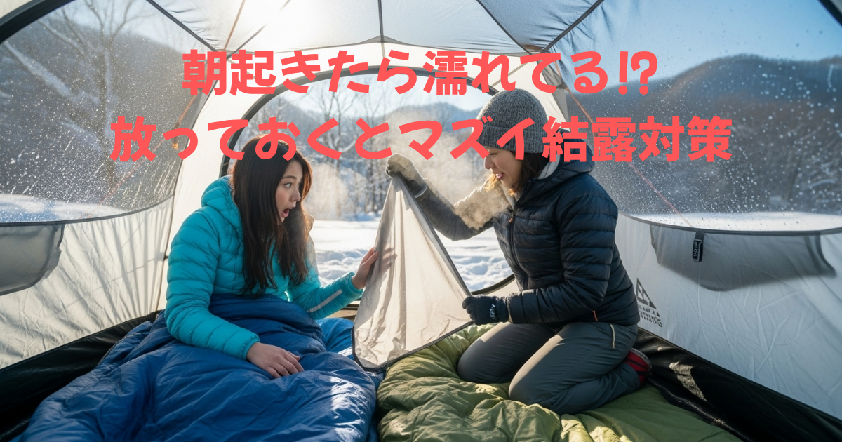 朝起きたら濡れてる⁉ 放っておくとマズイ結露対策